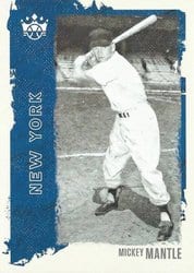 2021 Panini Diamond Kings Base Set Mickey Mantle #11 card