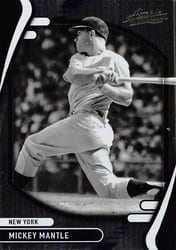 2022 Panini Absolute Base Set Mickey Mantle #10 card
