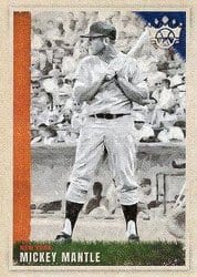 2022 Panini Diamond Kings Base Set Mickey Mantle #8 card