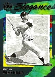 2022 Panini Diamond Kings Elegance Mickey Mantle #E-2 card