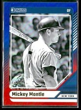 2024 Donruss Mickey Mantle Black Pandora Optic #7 card