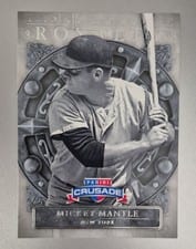 2024 Panini Crusade Baseball Royalty Mickey Mantle #14 card