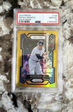 2024 Panini Prizm Mickey Mantle Gold #130 card