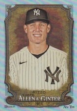 2024 Topps Allen & Ginter Mickey Mantle Brooklyn Back Mini #142 card