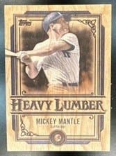 2025 Topps Heavy Lumber Mickey Mantle #HL-17 card
