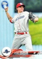 2018 Topps Pro Debut Base Set Mickey Moniak #166 card