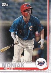2019 Topps Pro Debut Base Set Mickey Moniak #71 card