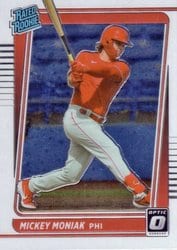 2021 Donruss Optic Base Set Mickey Moniak #72 card