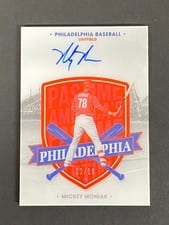 2021 Panini Chronicles America's Pastime Autographs Mickey Moniak #AP-MM card