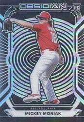 2021 Panini Chronicles Obsidian Mickey Moniak #26 card