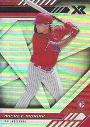 2021 Panini Chronicles XR Mickey Moniak #6 card