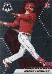 2021 Panini Mosaic Base Set Mickey Moniak #232 card