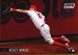 2021 Stadium Club Chrome Base Set Mickey Moniak #316 card