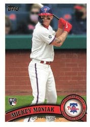 2021 Topps Archives Base Set Mickey Moniak #262 card