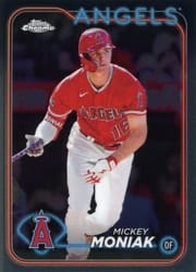 2024 Topps Chrome Base Set Mickey Moniak #51 card
