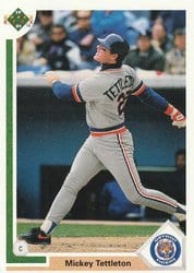 1991 Upper Deck Base Set Mickey Tettleton #729 card