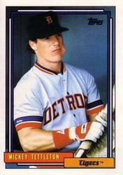1992 Topps Base Set Mickey Tettleton #29 card