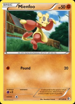 Boundaries Crossed Mienfoo #87 card