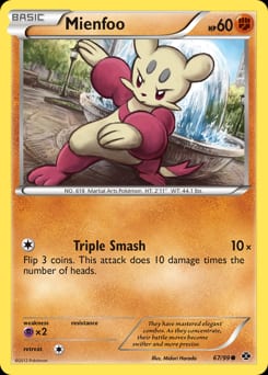 Next Destinies Mienfoo #67 card