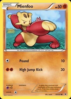 Noble Victories Mienfoo #69 card