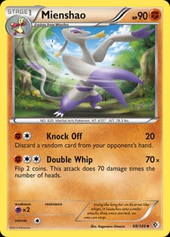Boundaries Crossed Mienshao #88 card