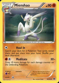 Next Destinies Mienshao #68 card