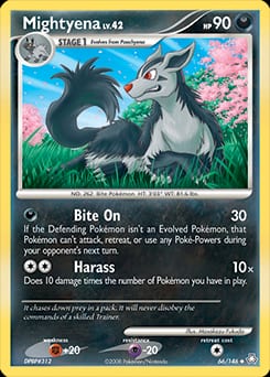 Legends Awakened Mightyena #66 card