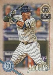 2018 Topps Gypsy Queen Base Set Miguel Andujar #277 card
