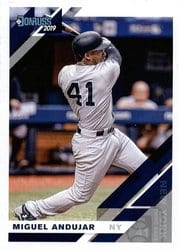 2019 Donruss Base Set Miguel Andujar #129 card