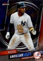 2019 Finest Base Set Miguel Andujar #35 card