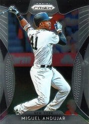 2019 Panini Prizm Base Set Miguel Andujar #110 card
