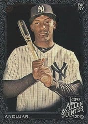 2019 Topps Allen & Ginter X Base Set Miguel Andujar #124 card