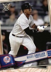 2019 Topps Big League Base Set Miguel Andujar #182 card
