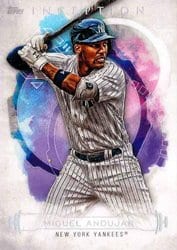 2019 Topps Inception Base Set Miguel Andujar #28 card