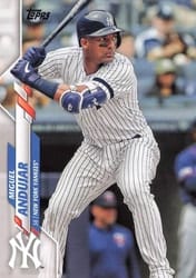 2020 Topps Base Set Miguel Andujar #398 card