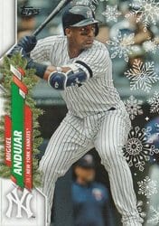 2020 Topps Holiday Base Set Miguel Andujar #HW30 card