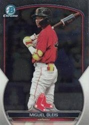 2023 Bowman Chrome Prospects Miguel Bleis #BCP-223 card