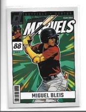 2024 Donruss Diamond Marvels Miguel Bleis #4 card