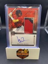 2024 Panini Impeccable Elegance Prospect Jersey Autographs Miguel Bleis #EPJ-MB card
