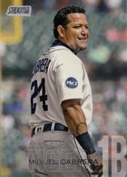 2018 Stadium Club Base Set Miguel Cabrera #2 card