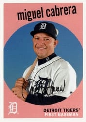 2018 Topps Archives Base Set Miguel Cabrera #32 card
