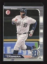 2019 Bowman Miguel Cabrera #21 card
