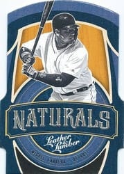 2019 Panini Leather & Lumber Naturals Miguel Cabrera #N-6 card