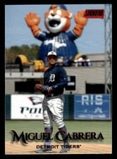 2019 Stadium Club Miguel Cabrera Black Foil #138 card