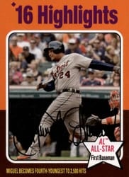 2019 Topps Archives Base Set Miguel Cabrera #312 card