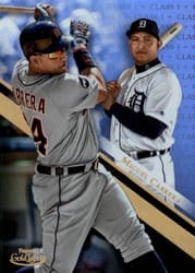 2019 Topps Gold Label Base Set Miguel Cabrera #24 card