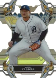 2019 Topps High Tek Base Set Miguel Cabrera #18 card