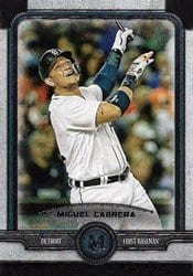 2019 Topps Museum Collection Base Set Miguel Cabrera #36 card