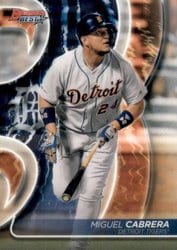2020 Bowman's Best Base Set Miguel Cabrera #67 card