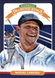2020 Donruss Base Set Miguel Cabrera #11 card